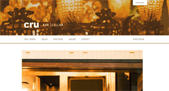 Desktop Screenshot of crubar.com